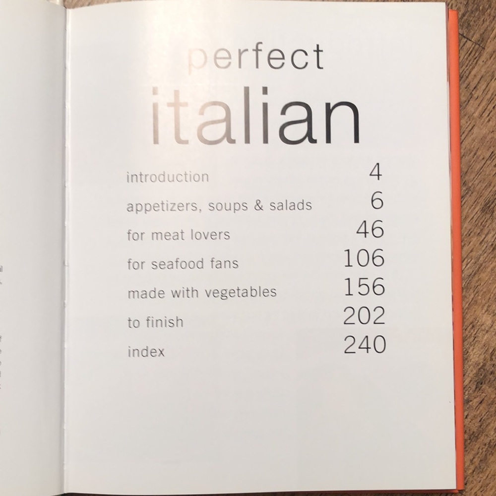 Perfect Italian Cook Book - Picture 2 of 7